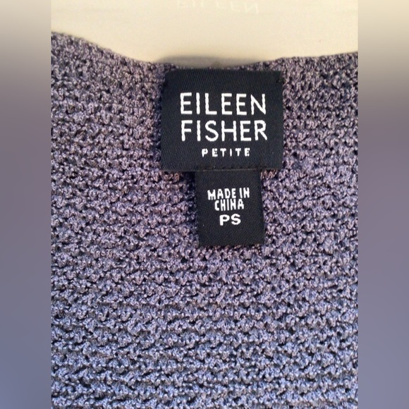 EILEEN FISHER Lavender Dusty Purple V-Neck Sweater PS. - Picture 4 of 5